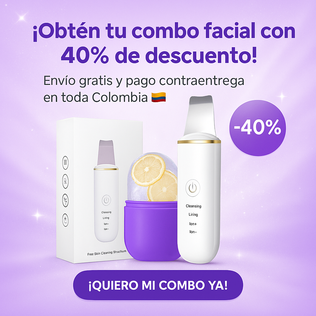 Combo Molde crioterapia+Limpiador facial