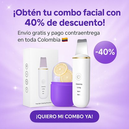 Combo Molde crioterapia+Limpiador facial
