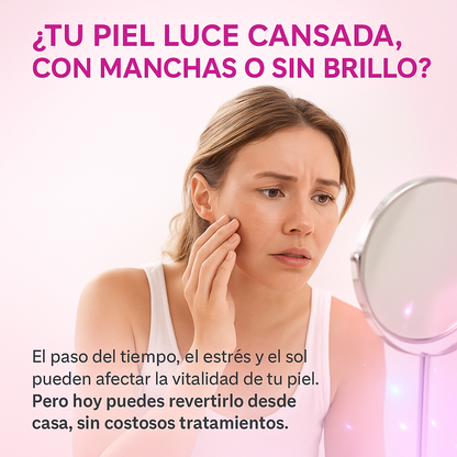 Mascara Facial Led + Cuello Fototerapia