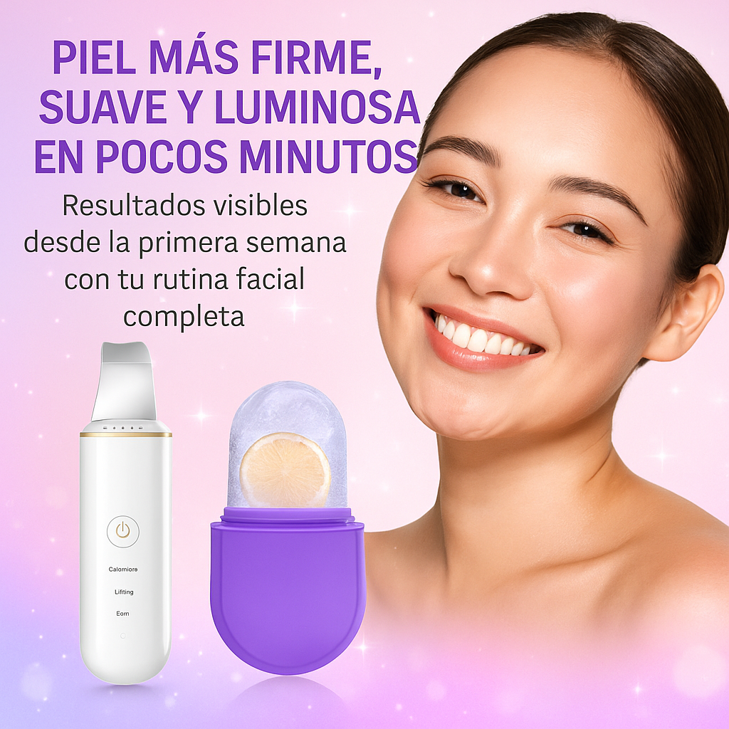 Combo Molde crioterapia+Limpiador facial