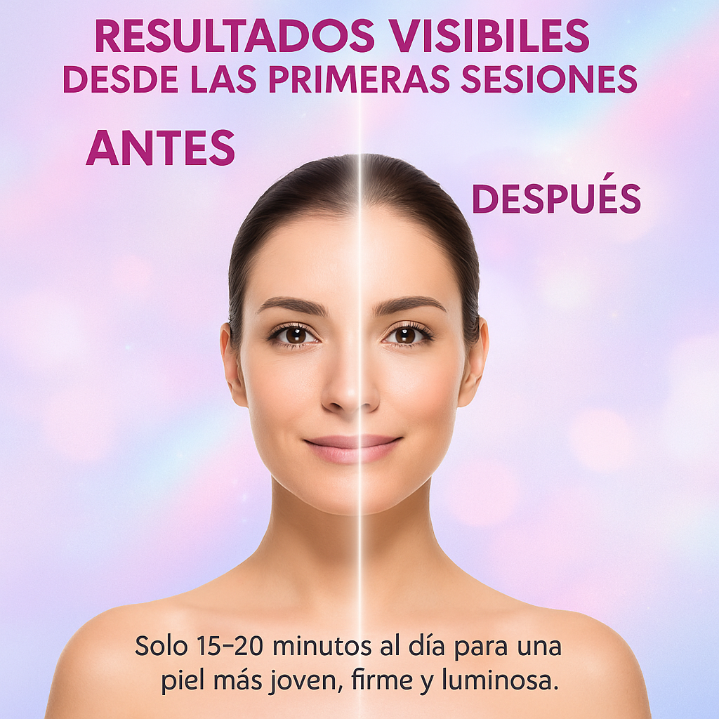 Mascara Facial Led + Cuello Fototerapia